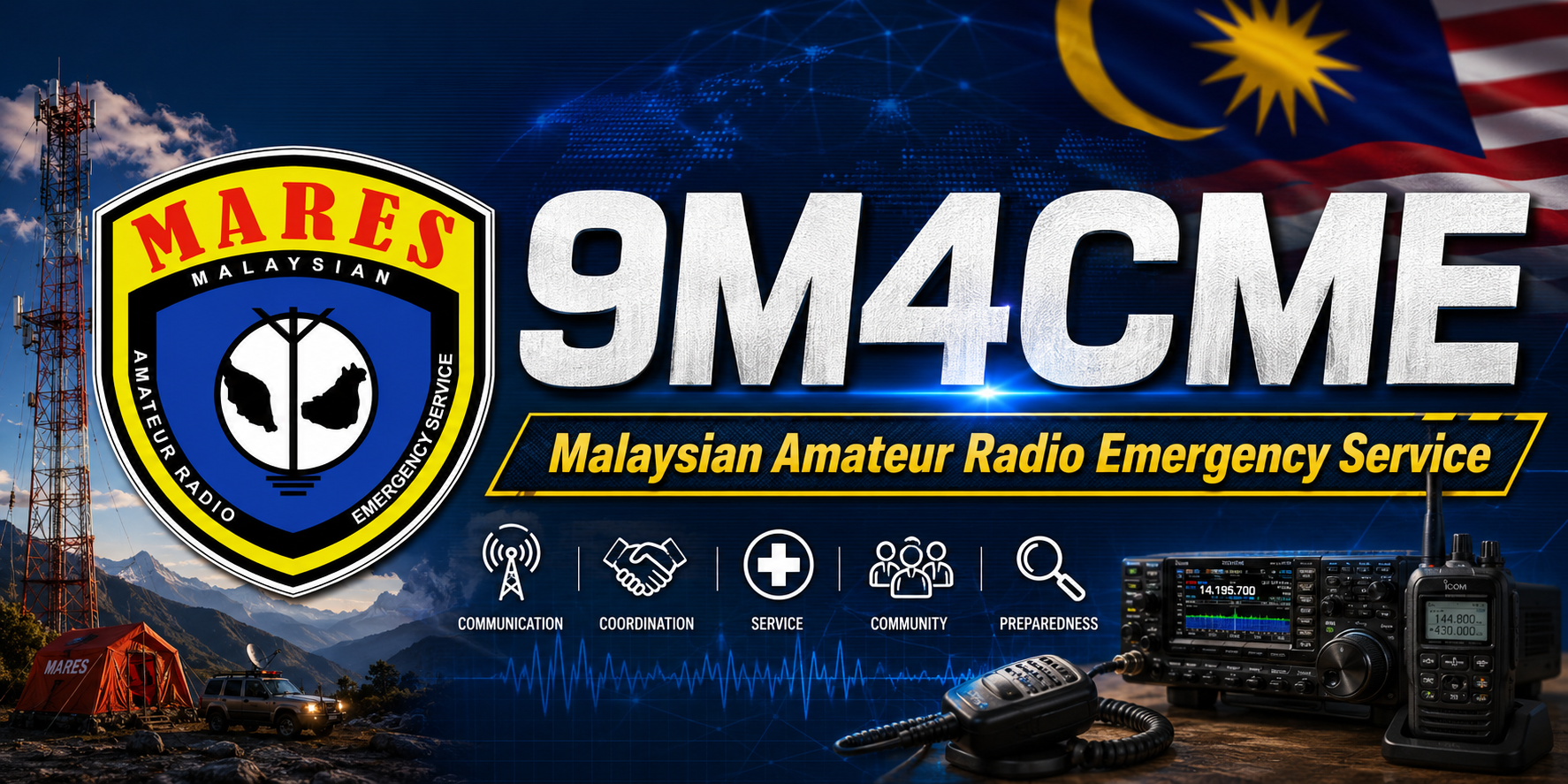 MARES - Malaysian Amateur Radio Emergency Service Society
